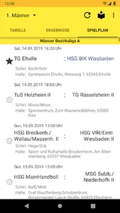 HSG BIK Wiesbaden screenshot 1