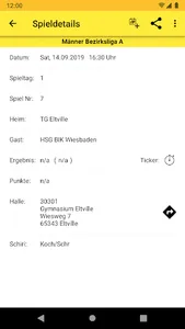HSG BIK Wiesbaden screenshot 2