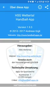 HSG Wettertal screenshot 3