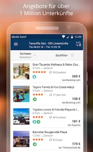 idealo Hotel & FeWo Vergleich screenshot 1