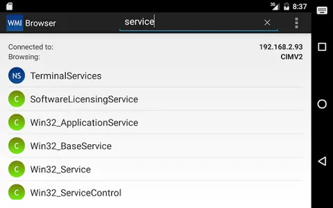 WMI Browser screenshot 15