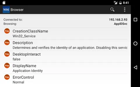 WMI Browser screenshot 17