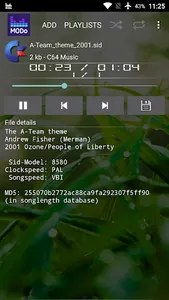 Modo - Computer Music Player screenshot 3