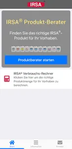 IRSA® Produktberater screenshot 0