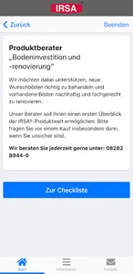 IRSA® Produktberater screenshot 1
