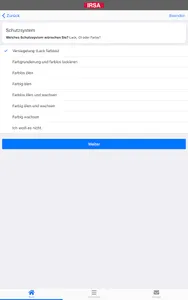 IRSA® Produktberater screenshot 12