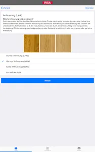 IRSA® Produktberater screenshot 13