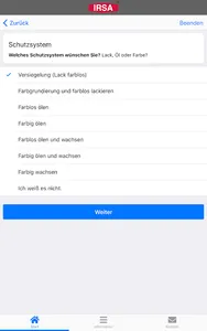 IRSA® Produktberater screenshot 7