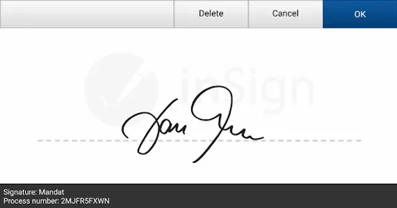 inSign screenshot 1