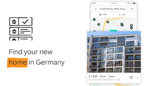 ImmoScout24 - Real Estate screenshot 1