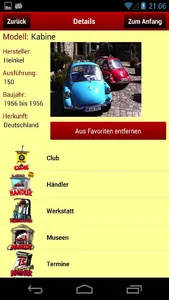 Oldtimer Youngtimer App screenshot 1