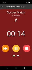 Sports Timer for Wear OS screenshot 3