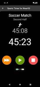 Sports Timer for Wear OS screenshot 4