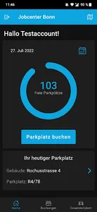 Jobcenter Bonn Parkplatz App screenshot 0