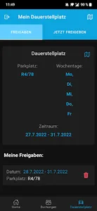 Jobcenter Bonn Parkplatz App screenshot 3