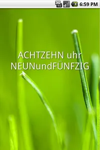 Text Uhr screenshot 0