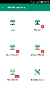 Abfallplaner AWS screenshot 1