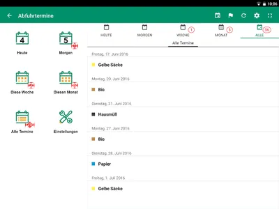 Abfallplaner AWS screenshot 10