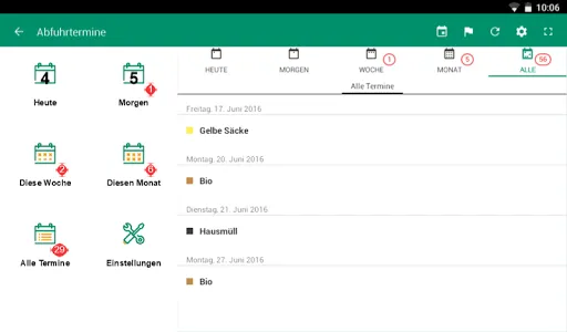 Abfallplaner AWS screenshot 6