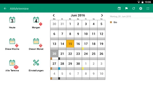 Abfallplaner AWS screenshot 7