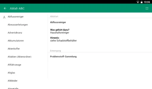 Abfallplaner AWS screenshot 8