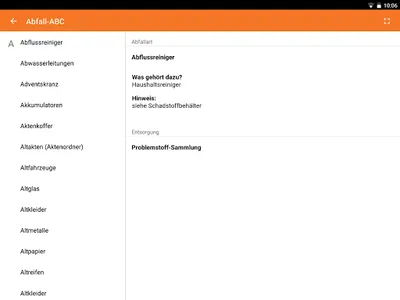 Abfallplaner screenshot 11