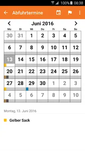 Abfallplaner screenshot 3