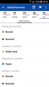 Abfall-App AWB Uelzen screenshot 2