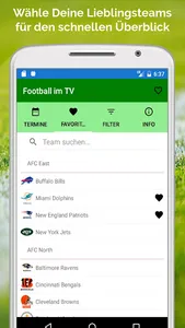 Football im TV live screenshot 2