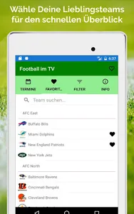 Football im TV live screenshot 7
