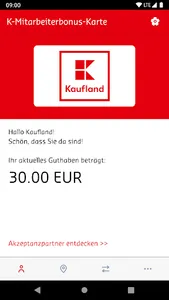 K-Mitarbeiter-Bonuskarte screenshot 0