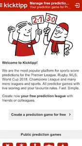 Kicktipp - The predictor game screenshot 0
