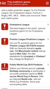 Kicktipp - The predictor game screenshot 1