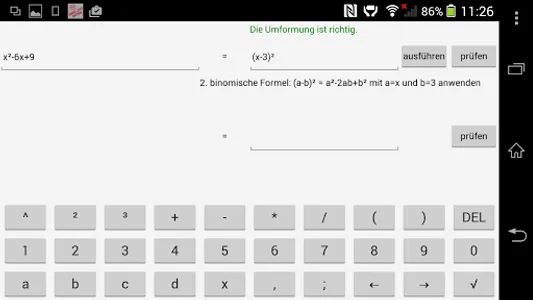 Mathematik Hilfe Vol 2 screenshot 2