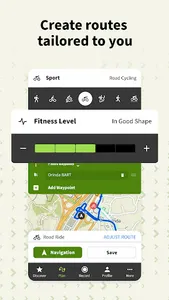 komoot - hike, bike & run screenshot 1