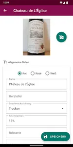 Wine Taste - Wein Notizen screenshot 3
