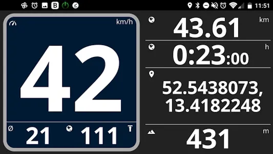 Speedometer with odometer screenshot 3