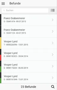 Onlinebefunde screenshot 0