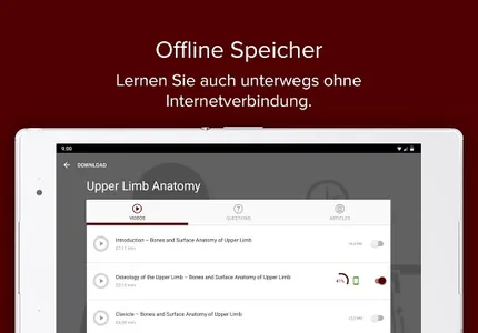Texas A&M Medicine Lecturio screenshot 11