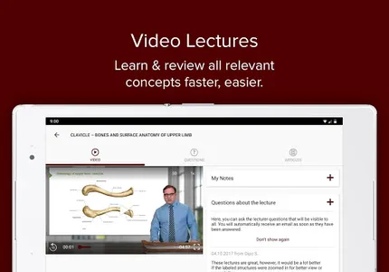 Texas A&M Medicine Lecturio screenshot 6