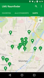 LMU Raumfinder screenshot 2
