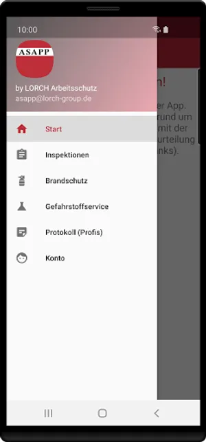 ASAPP - Arbeitsschutz as soon  screenshot 0
