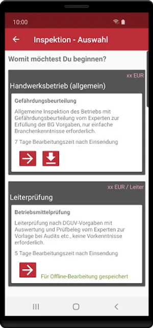 ASAPP - Arbeitsschutz as soon  screenshot 1