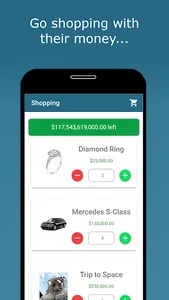 Kaching - Spend a Billionaire' screenshot 3