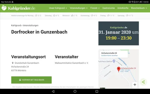 KAHLGRÜNDER - Heimat & Freizei screenshot 14