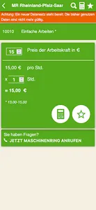 MR-RLP-SL Verrechnungssätze screenshot 1
