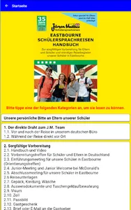 JM Sprachreisen App screenshot 1