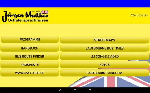JM Sprachreisen App screenshot 3