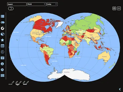 World atlas & world map MxGeo screenshot 14