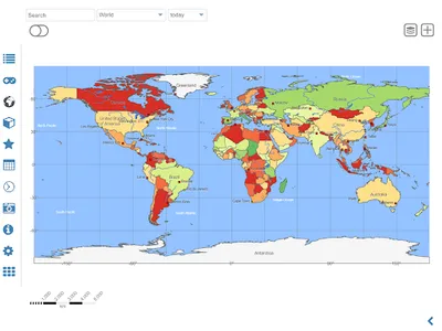 World atlas & world map MxGeo screenshot 16